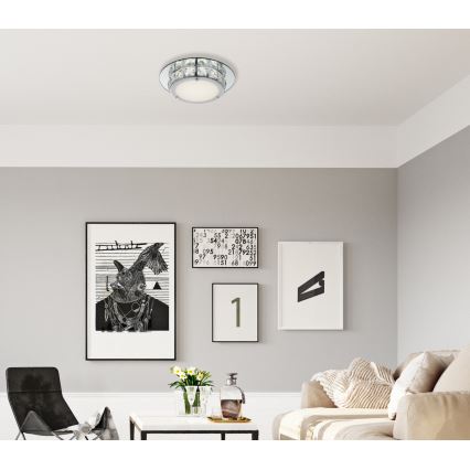 Globo - LED-kattovalaisin LED/12W/230V