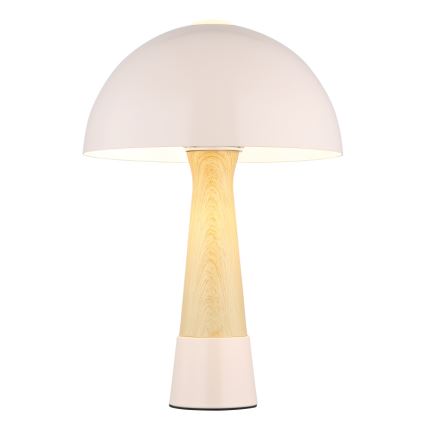 Globo - Pöytälamppu 1xE27ILLU/40W/230V beige
