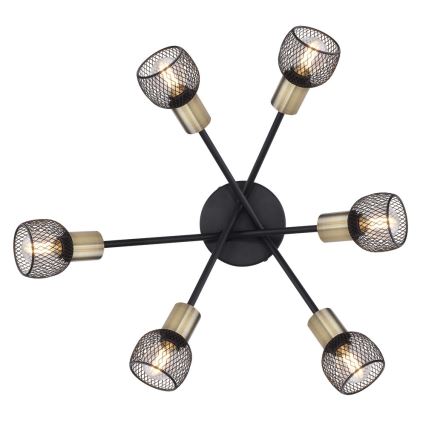 Globo - Kiinteä kattokruunu 6xE14/40W/230V