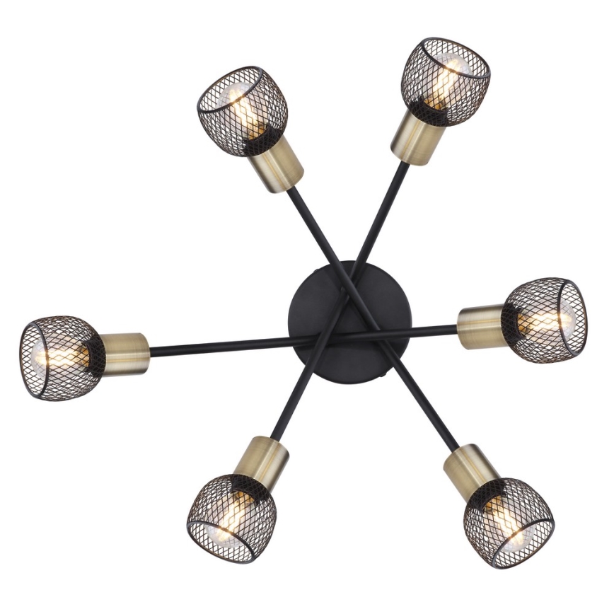 Globo - Kiinteä kattokruunu 6xE14/40W/230V