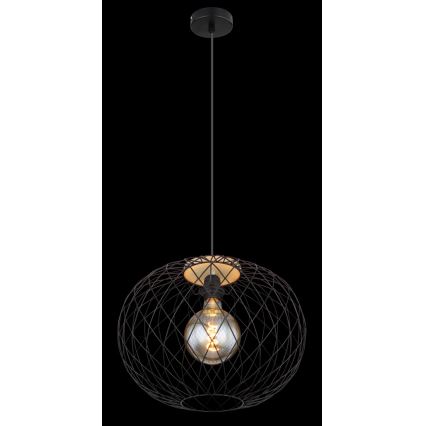 Globo 54039H - Kattokruunu narussa LACKY 1xE27/60W/230V
