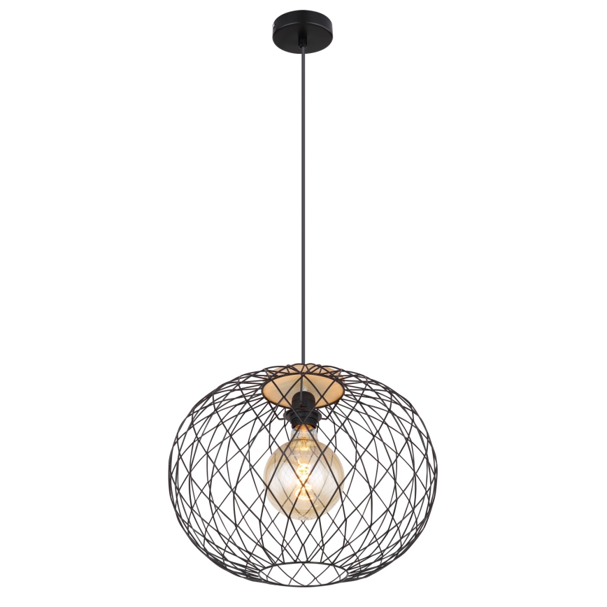 Globo 54039H - Kattokruunu narussa LACKY 1xE27/60W/230V