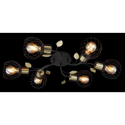 Globo - Pinta-asetettava kattokruunu 6xE27/40W/230V