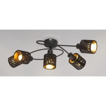 Globo - Kiinteä kattokruunu 5xE14/8W/230V