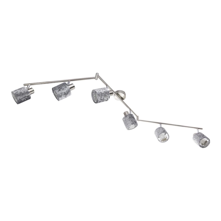 GLOBO 54122-6 - Kohdevalo ALYS 6xE14/8W/230V