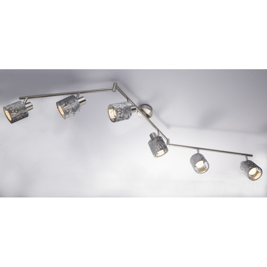 GLOBO 54122-6 - Kohdevalo ALYS 6xE14/8W/230V