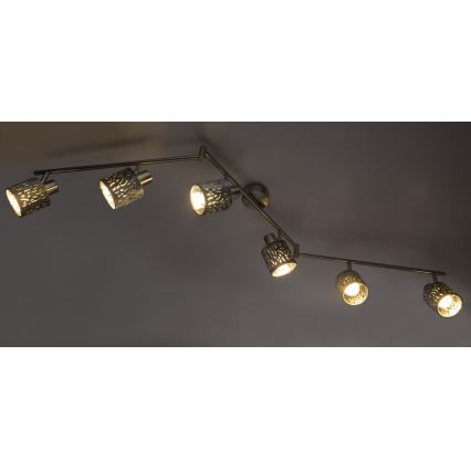 GLOBO 54122-6 - Kohdevalo ALYS 6xE14/8W/230V