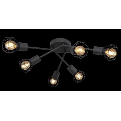 Globo - Kiinteä kattokruunu 6xE14/40W/230V