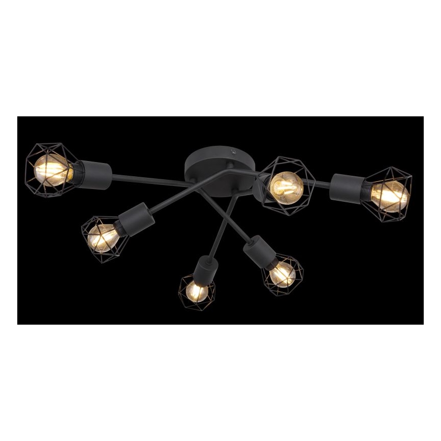 Globo - Kiinteä kattokruunu 6xE14/40W/230V