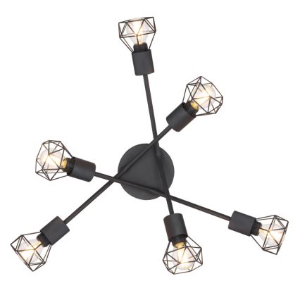 Globo - Kiinteä kattokruunu 6xE14/40W/230V