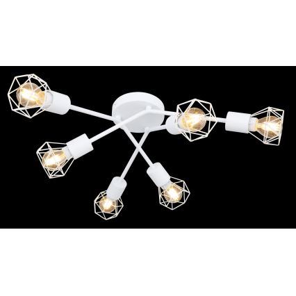 Globo - Kiinteä kattokruunu 6xE14/40W/230V