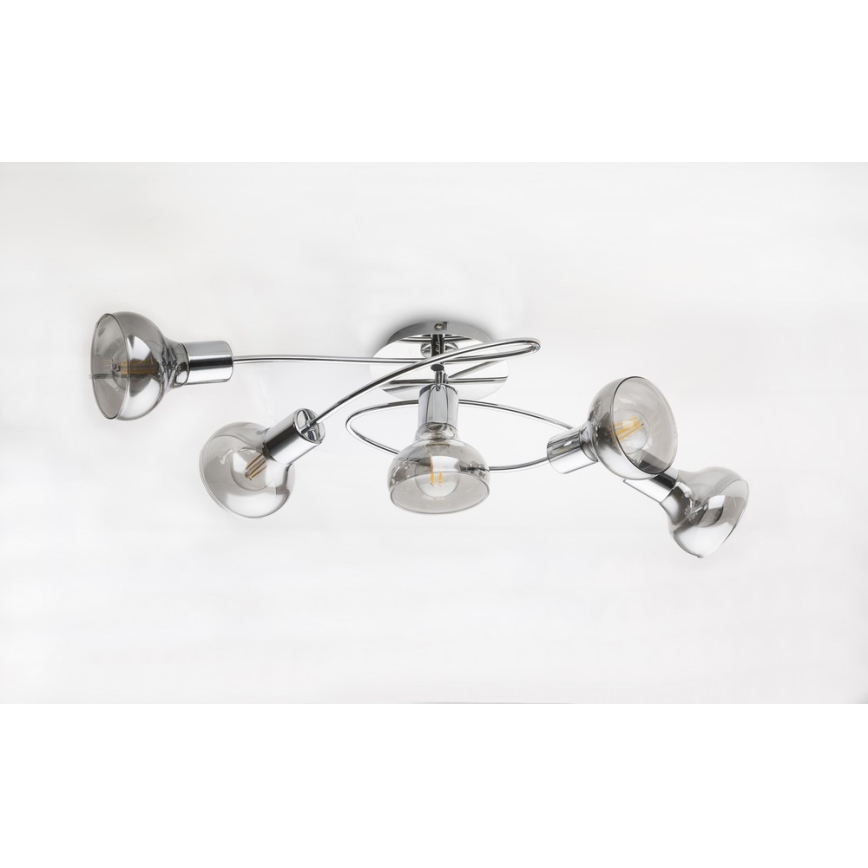 Globo - Kiinteä kattokruunu 5xE14/40W/230V