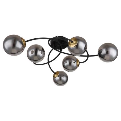 Globo - Pinta-asennettava kattokruunu 6xG9/28W/230V