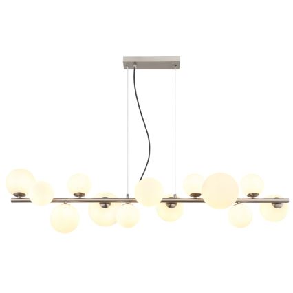 Globo - LED-lattiavalaisin 13xG9/3,5W/230V valkoinen