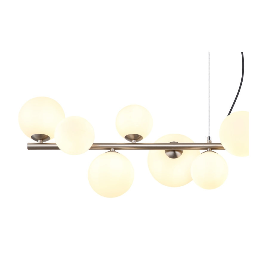 Globo - LED-lattiavalaisin 13xG9/3,5W/230V valkoinen