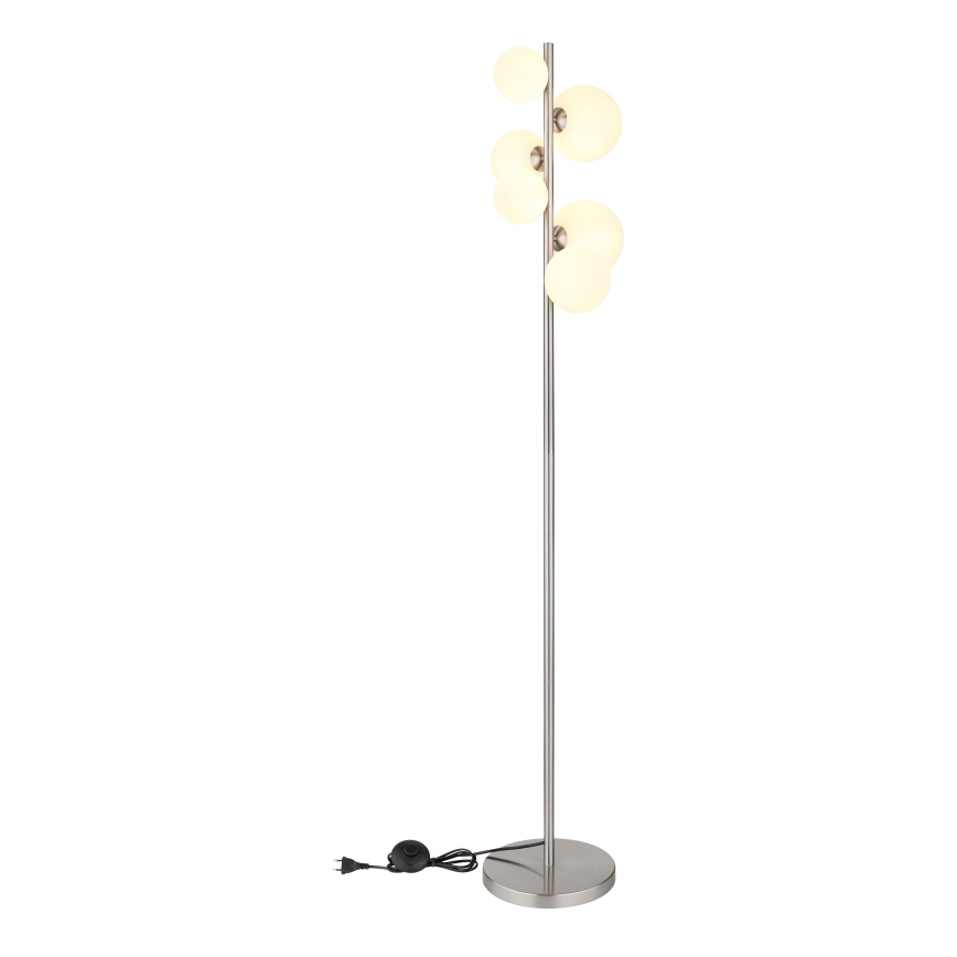 Globo - LED-kattokruunu johdossa 6xG9/3,5W/230V valkoinen