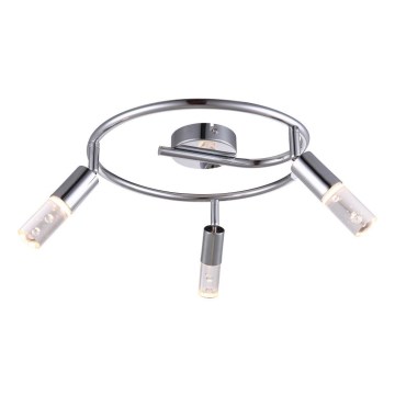 Globo 56199-3 - LED-kohdevalaisin PERU 3xLED/4W/230V