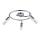 Globo 56199-3 - LED-kohdevalaisin PERU 3xLED/4W/230V