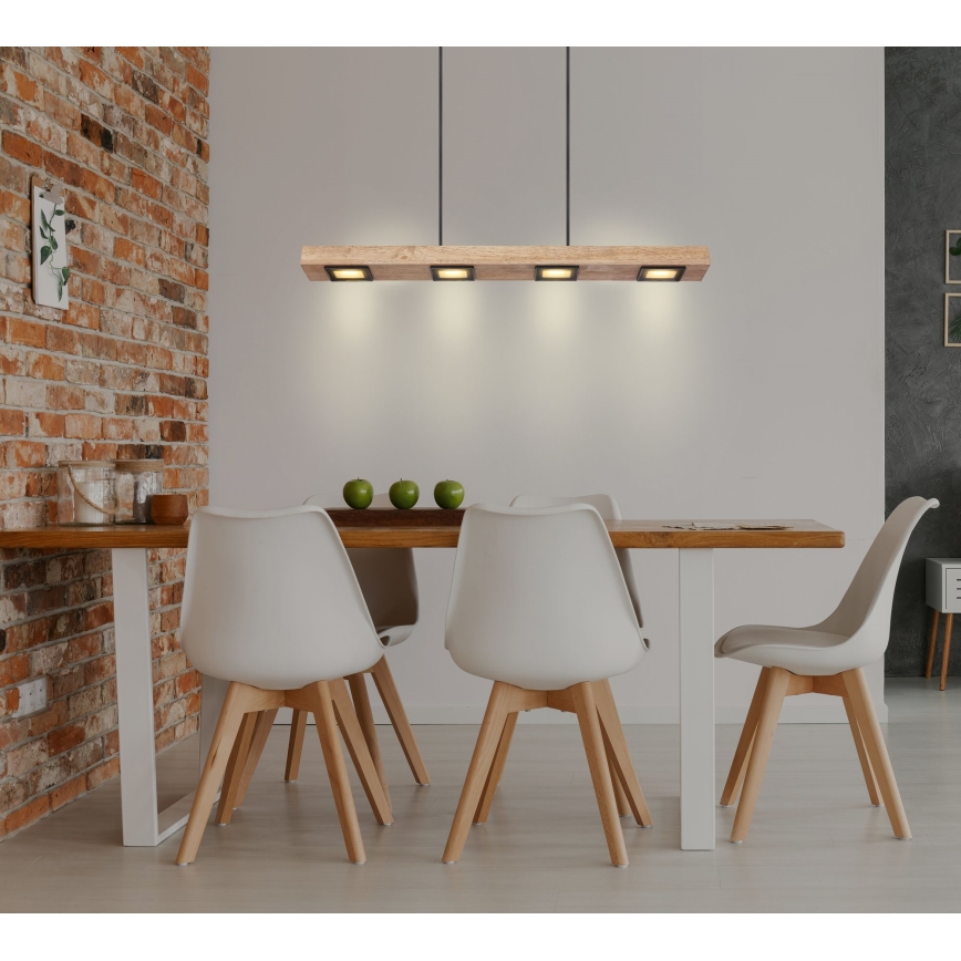 Globo - LED-kattokruunu johdossa 6xLED/5W/230V