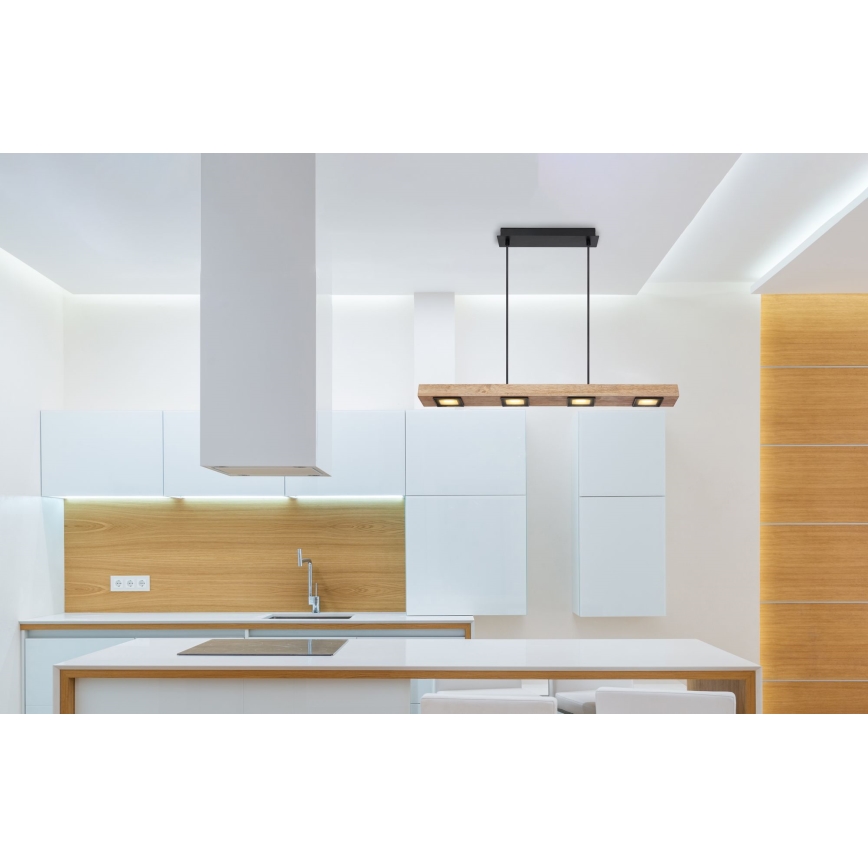 Globo - LED-kattokruunu johdossa 6xLED/5W/230V