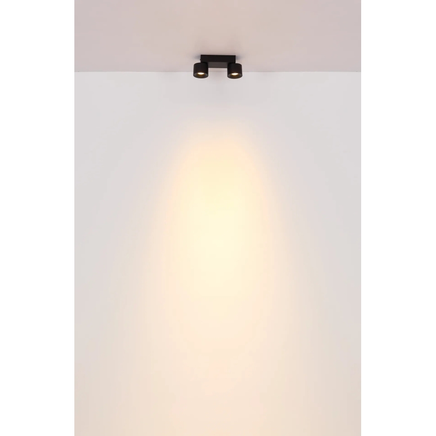 Globo - LED-kohdevalaisin 2xLED/6W/230V musta