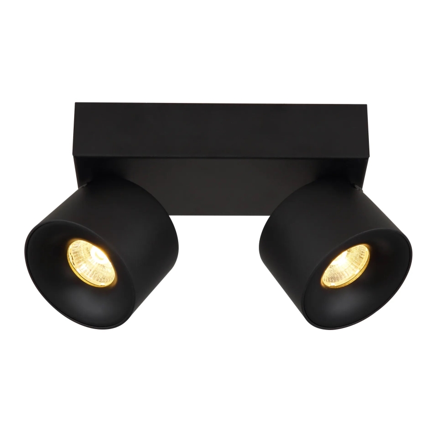 Globo - LED-kohdevalaisin 2xLED/6W/230V musta