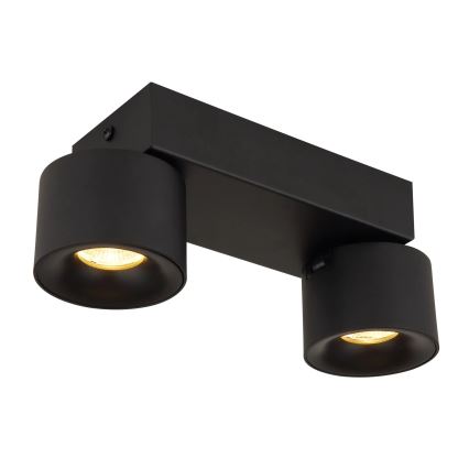 Globo - LED-kohdevalaisin 2xLED/6W/230V musta