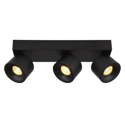 Globo - LED-kohdevalaisin 3xLED/6W/230V musta
