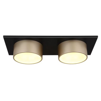 Globo - LED-kattovalaisin LED/24W/230V 3000K 46x20 cm beige