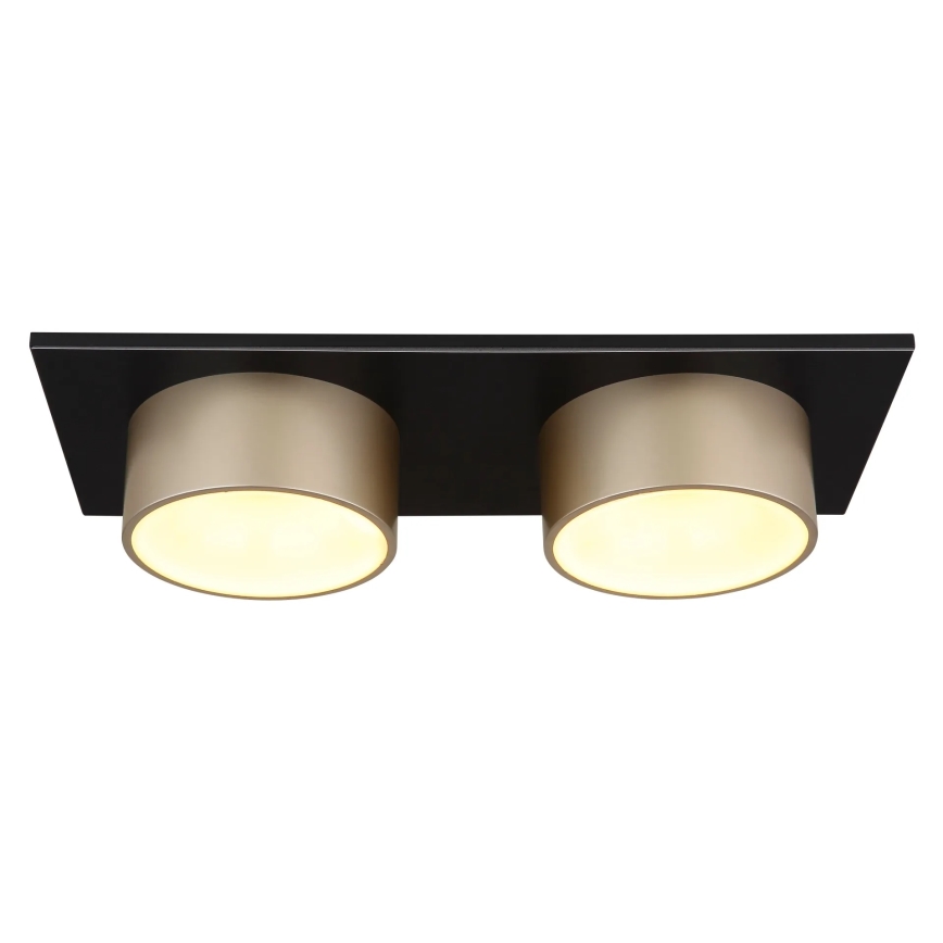Globo - LED-kattovalaisin LED/24W/230V 3000K 46x20 cm beige