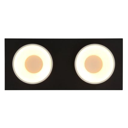 Globo - LED-kattovalaisin LED/24W/230V 3000K 46x20 cm beige
