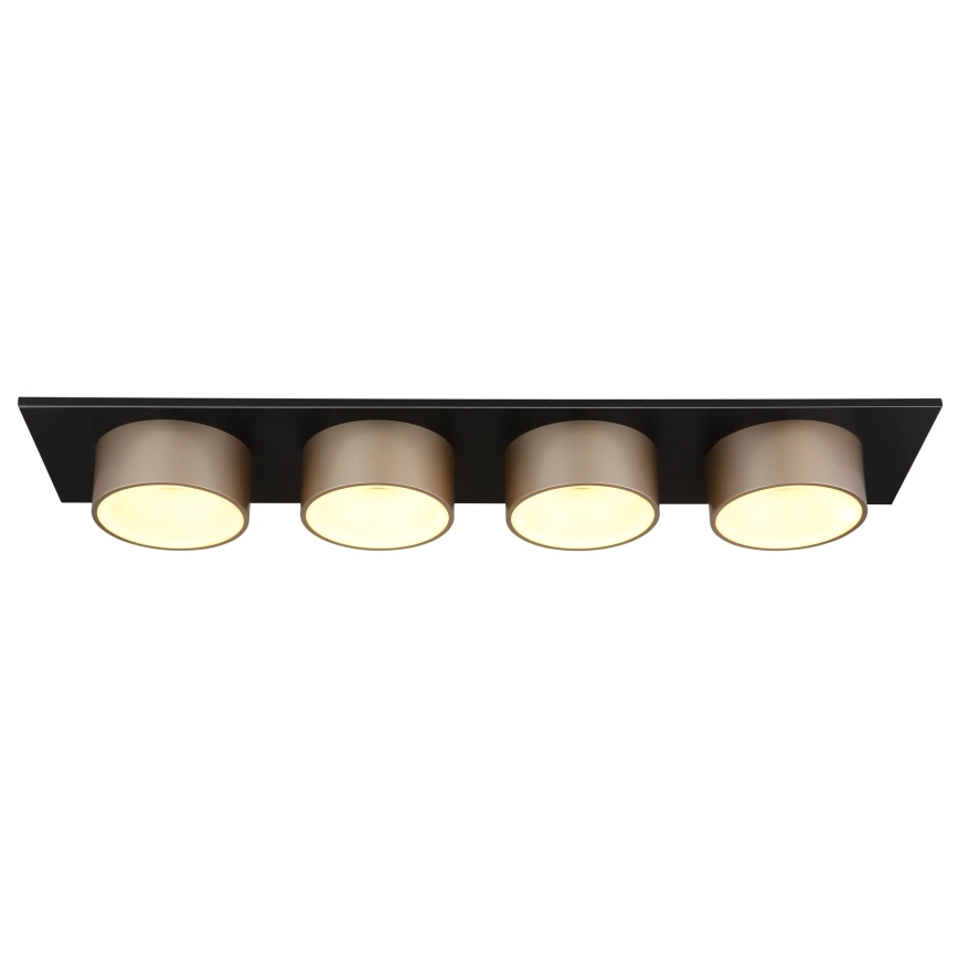 Globo - LED-kattovalaisin LED/40W/230V 3000K 86x20 cm messinki