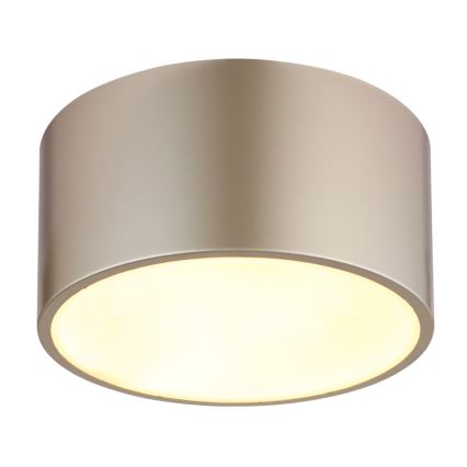 Globo - LED-kattovalaisin LED/12W/230V Ø 15 cm 3000K messinki
