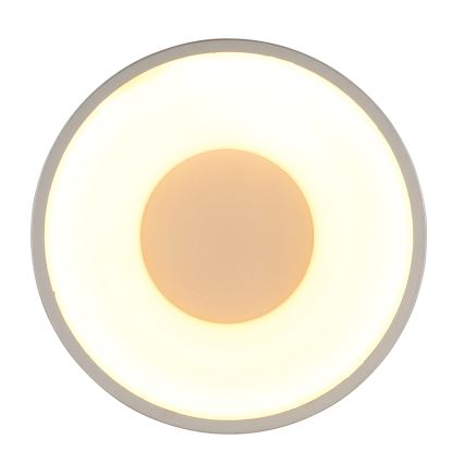 Globo - LED-kattovalaisin LED/12W/230V Ø 15 cm 3000K messinki