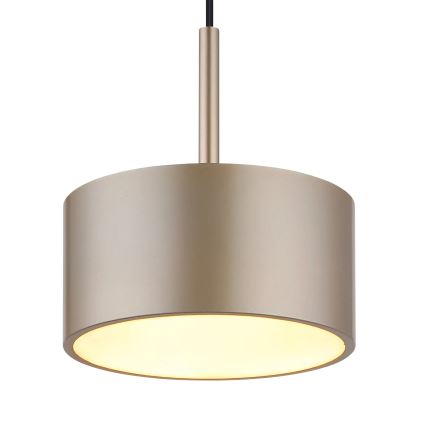 Globo - LED-riippuvalaisin vaijerilla LED/12W/230V 3000K halkaisija 15 cm messinki
