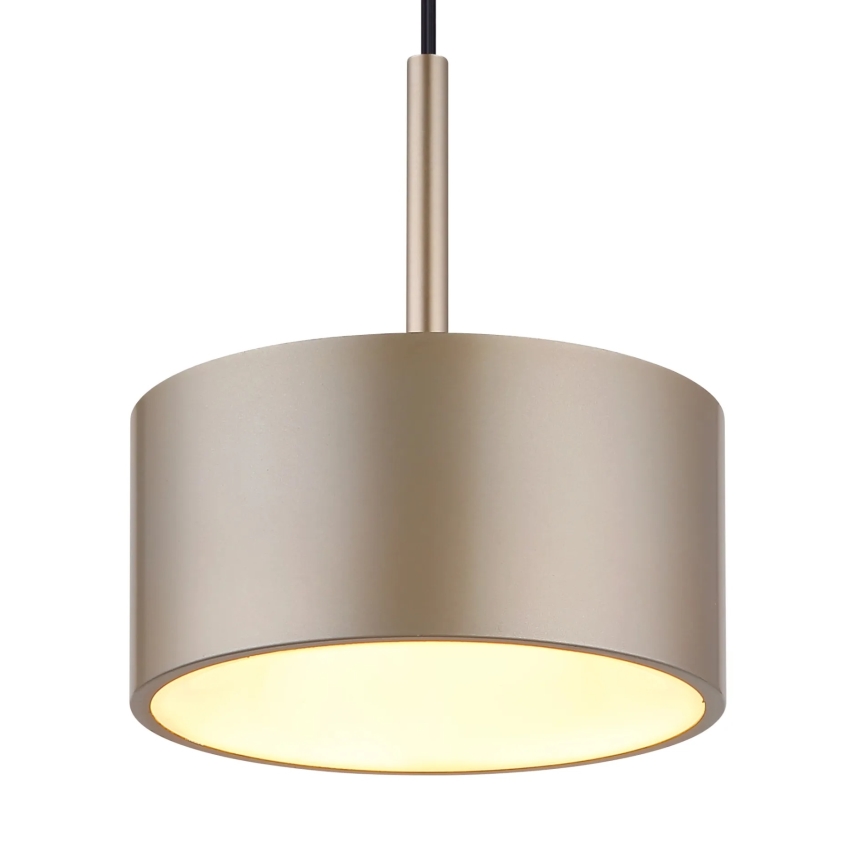Globo - LED-riippuvalaisin vaijerilla LED/12W/230V 3000K halkaisija 15 cm messinki