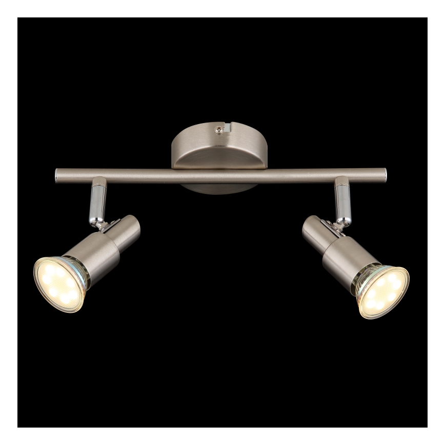 Globo - LED-kohdevalaisin 2xGU10/3W/230V