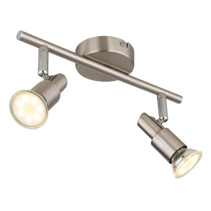 Globo - LED-kohdevalaisin 2xGU10/3W/230V