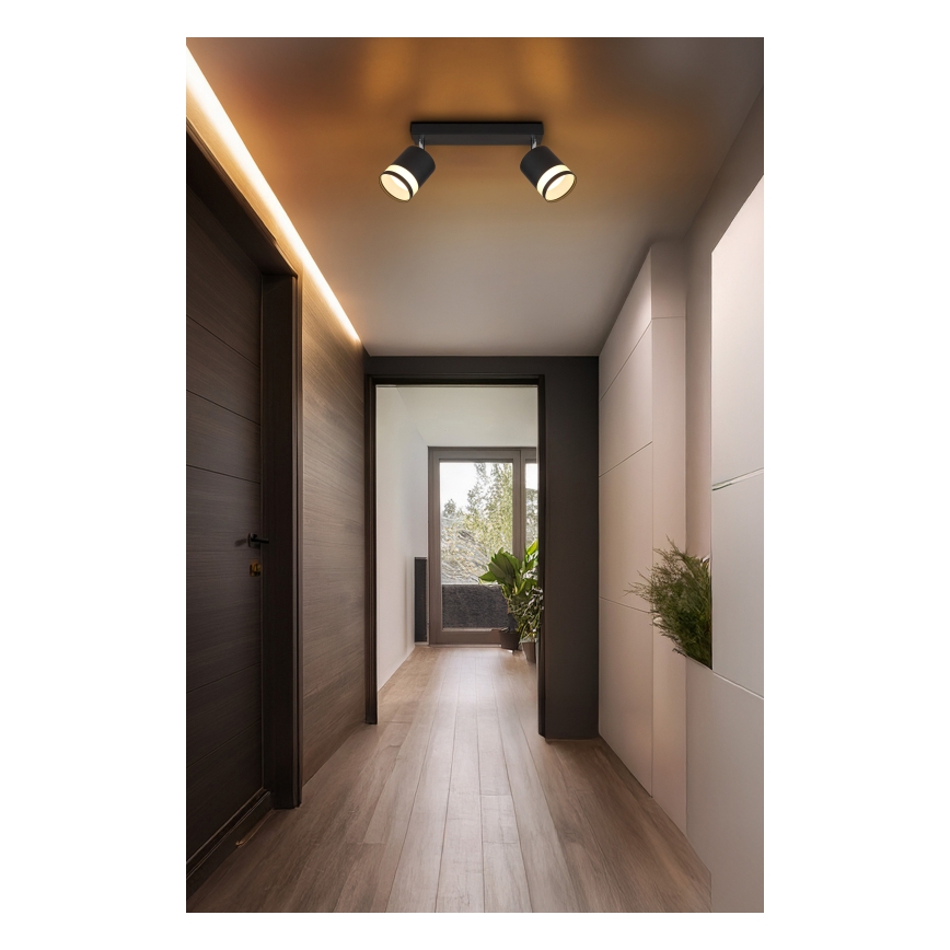 Globo - LED-kohdevalaisin 2xGX53/7W/230V 3000K