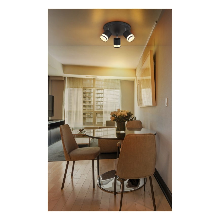 Globo - LED-kohdevalaisin 3xGX53/7W/230V 3000K