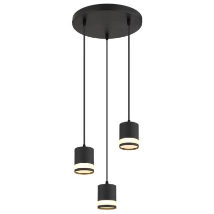 Globo - LED-riippuvalaisin kaapelilla 3xGX53/7W/230V 3000K