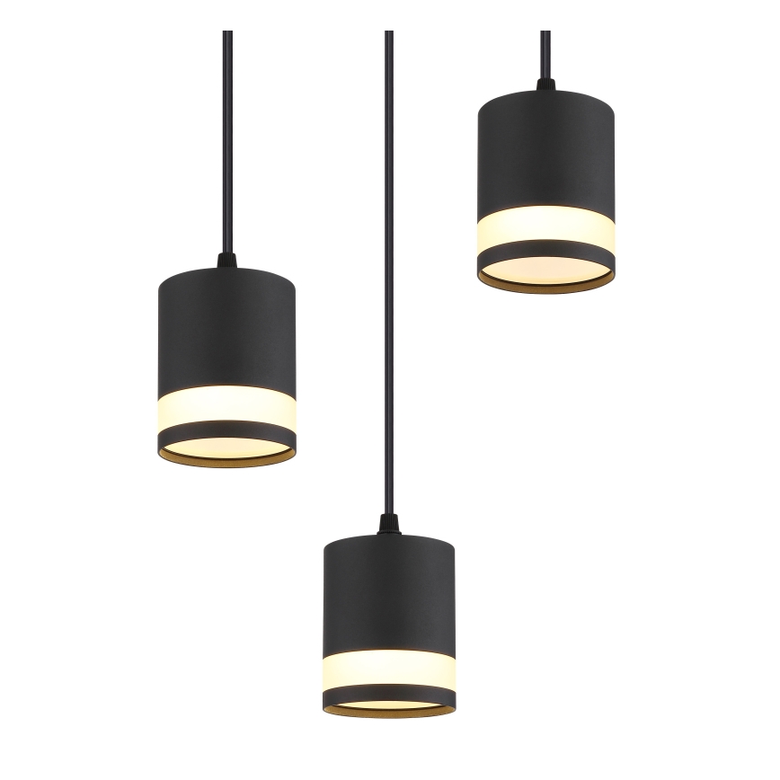 Globo - LED-riippuvalaisin kaapelilla 3xGX53/7W/230V 3000K