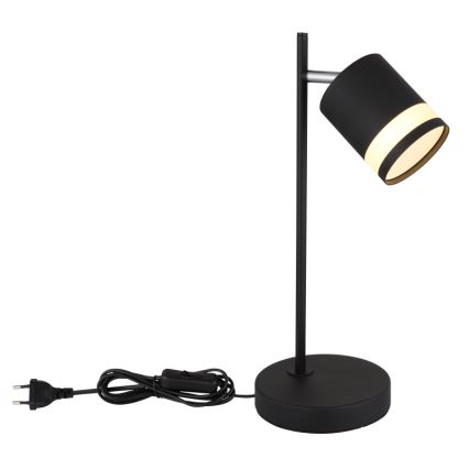 Globo - LED-pöytävalaisin 1xGX53/7W/230V 3000K musta