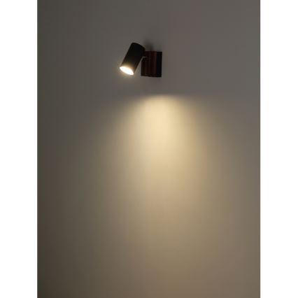 Globo - Seinäkohdevalo 1xGU10/25W/230V musta