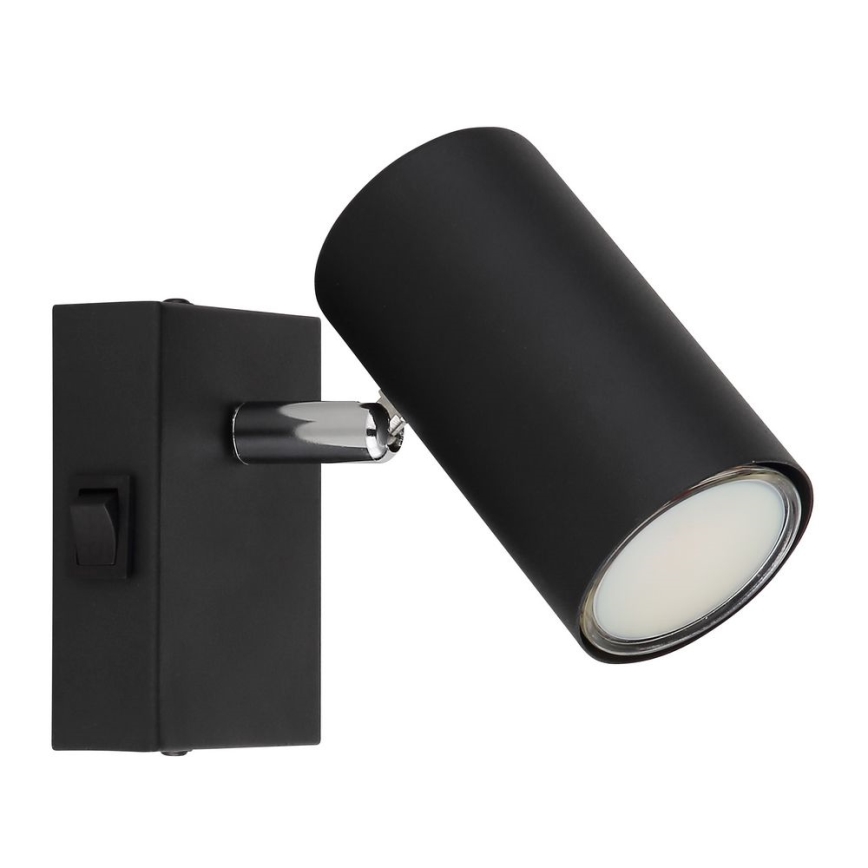Globo - Seinäkohdevalo 1xGU10/25W/230V musta
