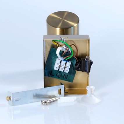 Globo - Seinäkohdevalo 1xGU10/25W/230V kulta