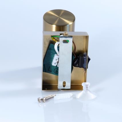 Globo - Seinäkohdevalo 1xGU10/25W/230V kulta