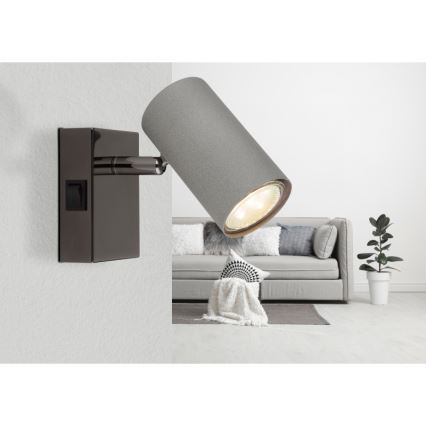 Globo - Seinäkohdevalo 1xGU10/25W/230V