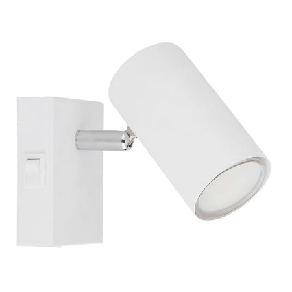 Globo - Seinäkohdevalo 1xGU10/25W/230V valkoinen