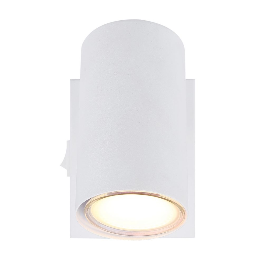 Globo - Seinäkohdevalo 1xGU10/25W/230V valkoinen